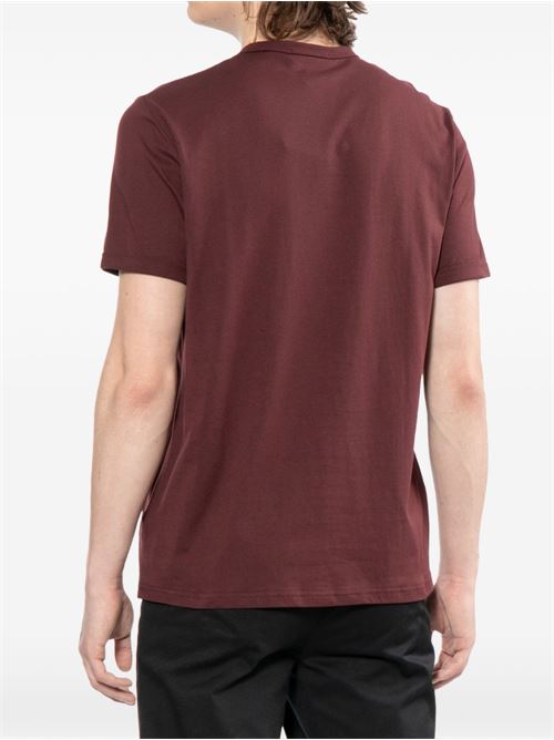 T-shirt uomo manica corta Bordeaux FRED PERRY | M3519K22